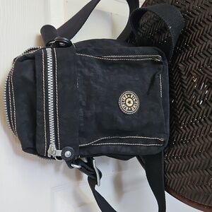 Kipling Womens Crossbody Bag Black Square Small